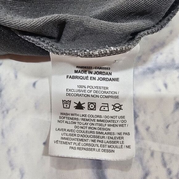 Nike MENS SZ S Superset Training 1/4 Zip Gray Stripe Golf Gym Athletic CZ1212 - Picture 7 of 10